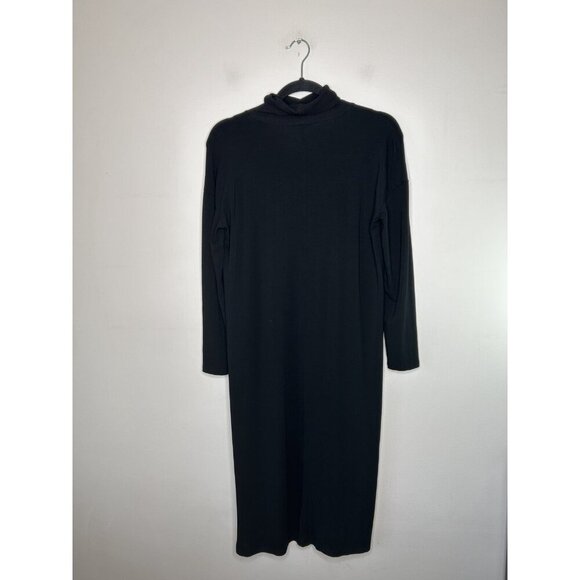 J.Jill Wearever Collection Women’s Dress Black Turtleneck Size Small Petite SP - Picture 6 of 9